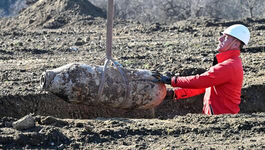 Knapp 30 Tonnen Kriegsmaterial 2025 geborgen