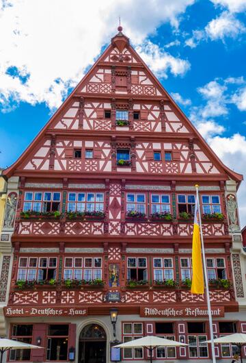 Hotel Deutsches Haus, Dinkelsbuhl, Bayern