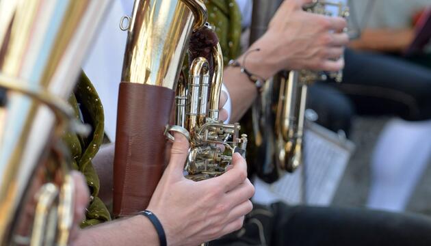 Die Haller Stadtmusik wurde von den Schützen ausgeladen
