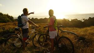 Radfahrer in Portugal