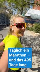 Täglich ein Marathon: und das 495 Tage lang
