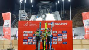 Podium beim Weltcup in Zhangjiakou