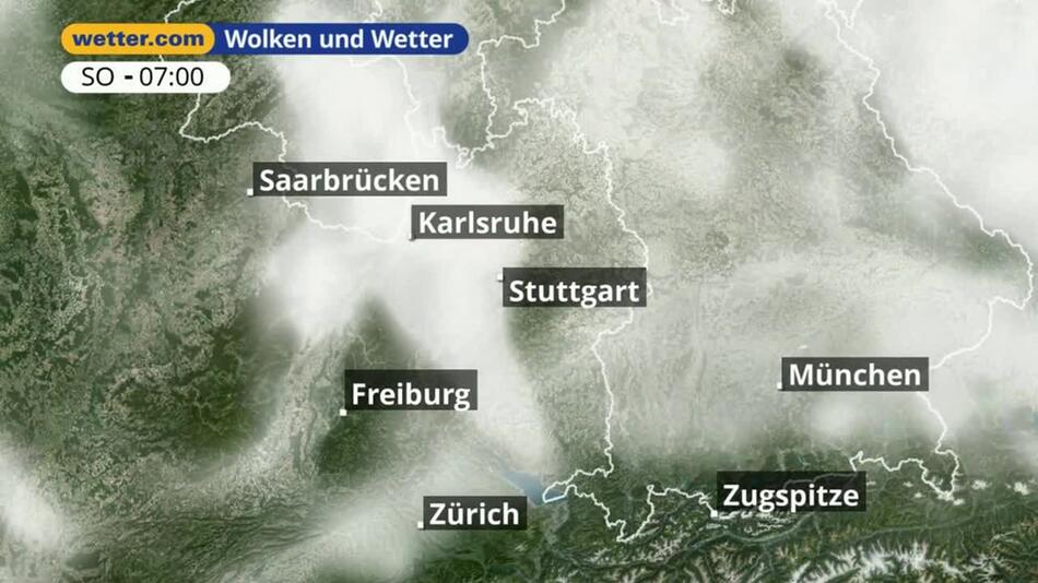 "Stuttgart / Württemberg: Dein Wetter für Deine Region!"
