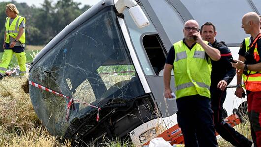 Bus mit Ukrainern verunglückt in Frankreich - Tote und Verletzte