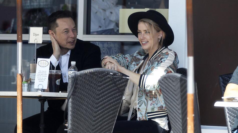 Amber Heard und Elon Musk