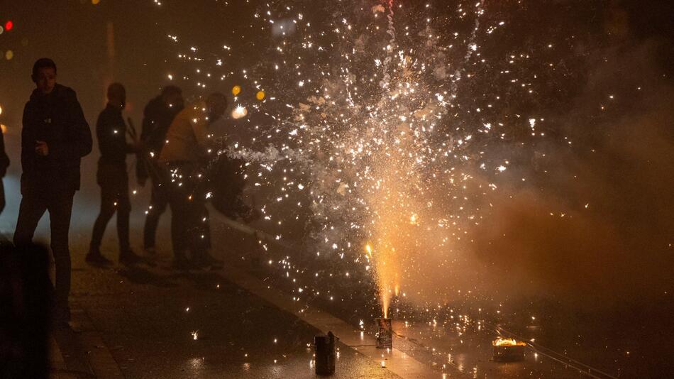 Feuerwerk in Duisburg