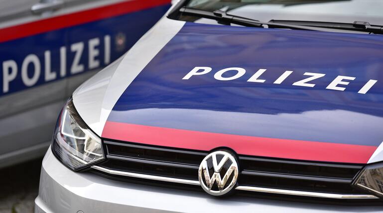 Polizei Streifenwagen in Österreich