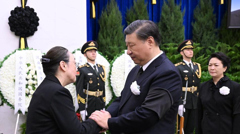 China nimmt Abschied von Ex-Regierungschef Li Keqiang