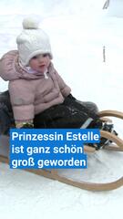 Mit 13 Jahren: So groß ist Prinzessin Estelle von Schweden