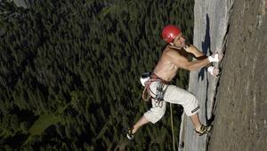 Alexander Huber klettert "The Nose" im Yosemite-Nationalpark.