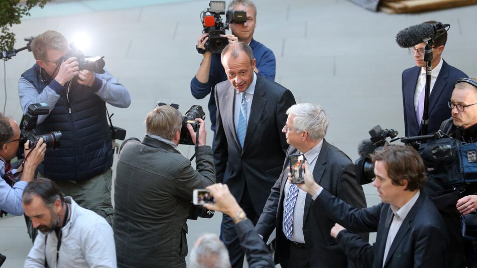 Pressekonferenz Friedrich Merz