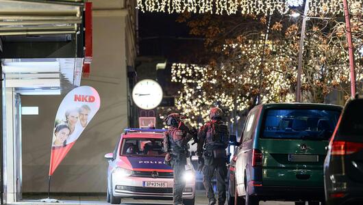 Die Polizei stand am Montagabend in Wiener Neustadt im Einsatz.