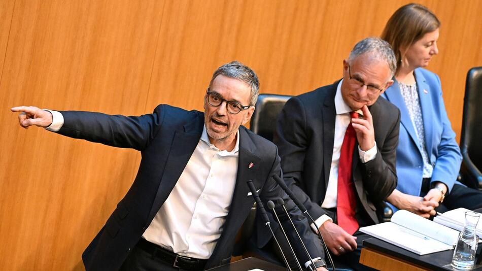 Kickl ließ kein gutes Haar am Budgetentwurf