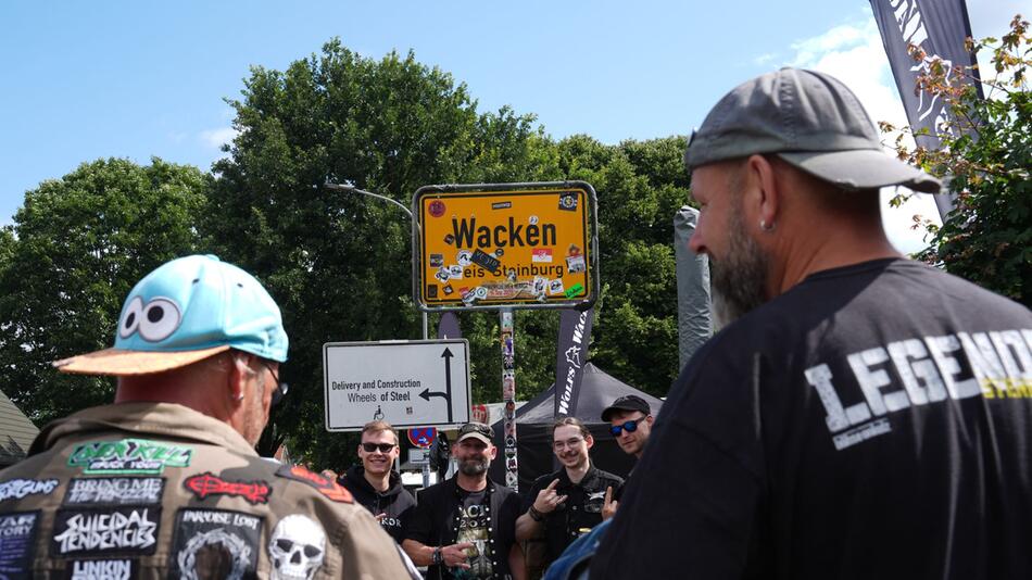 Vor dem Start des Wacken Open Air