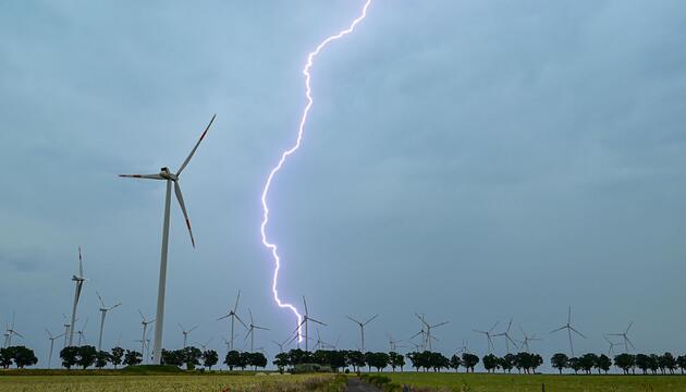 Gewitter über Brandenburg