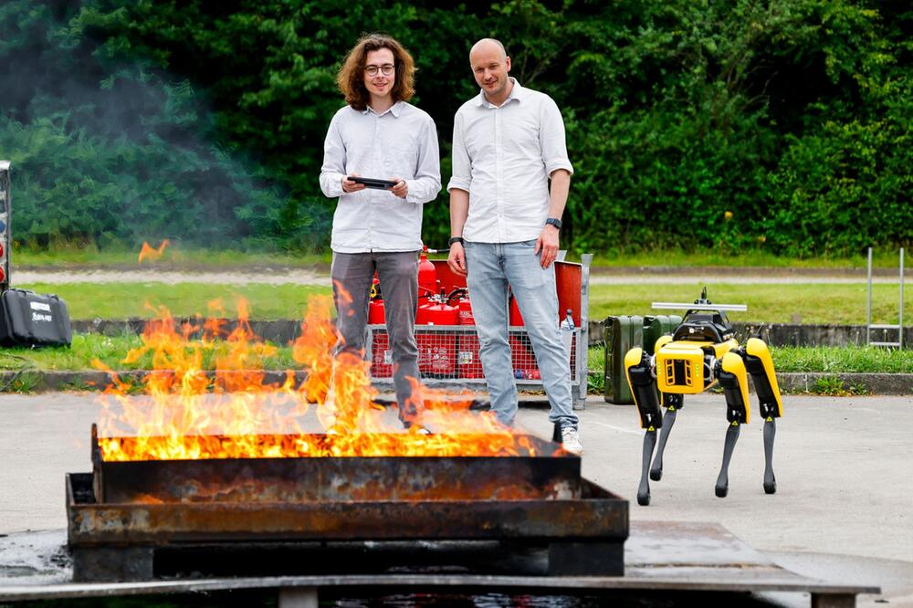 KI-Roboter soll Waldbrände löschen