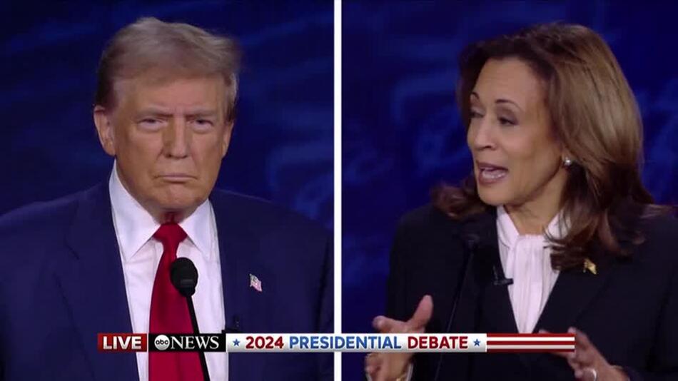 Kamala Harris und Donald Trump