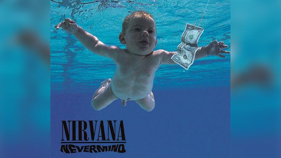 Baby jagt Esels-gleich Geld hinterher: das legendäre Cover des Albums "Nevermind" von Nirvana.