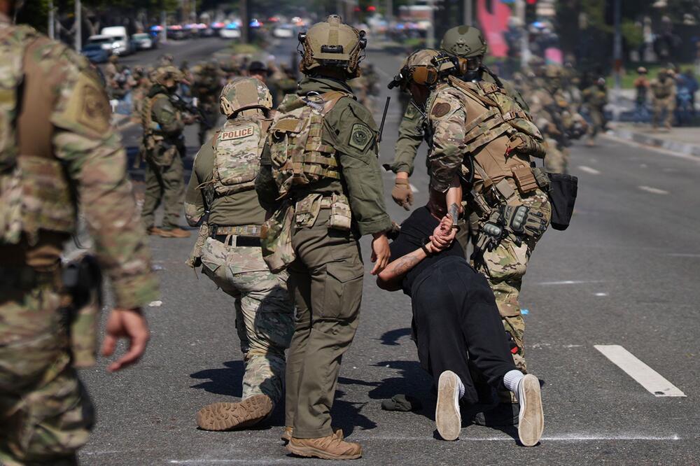 Proteste gegen Aktion von US-Bundeseinwanderungsbehörde