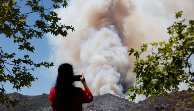 Waldbrand in Kalifornien