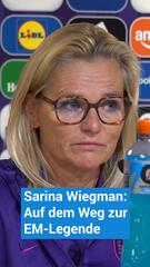 Sarina Wiegman: Auf dem Weg zur EM-Legende