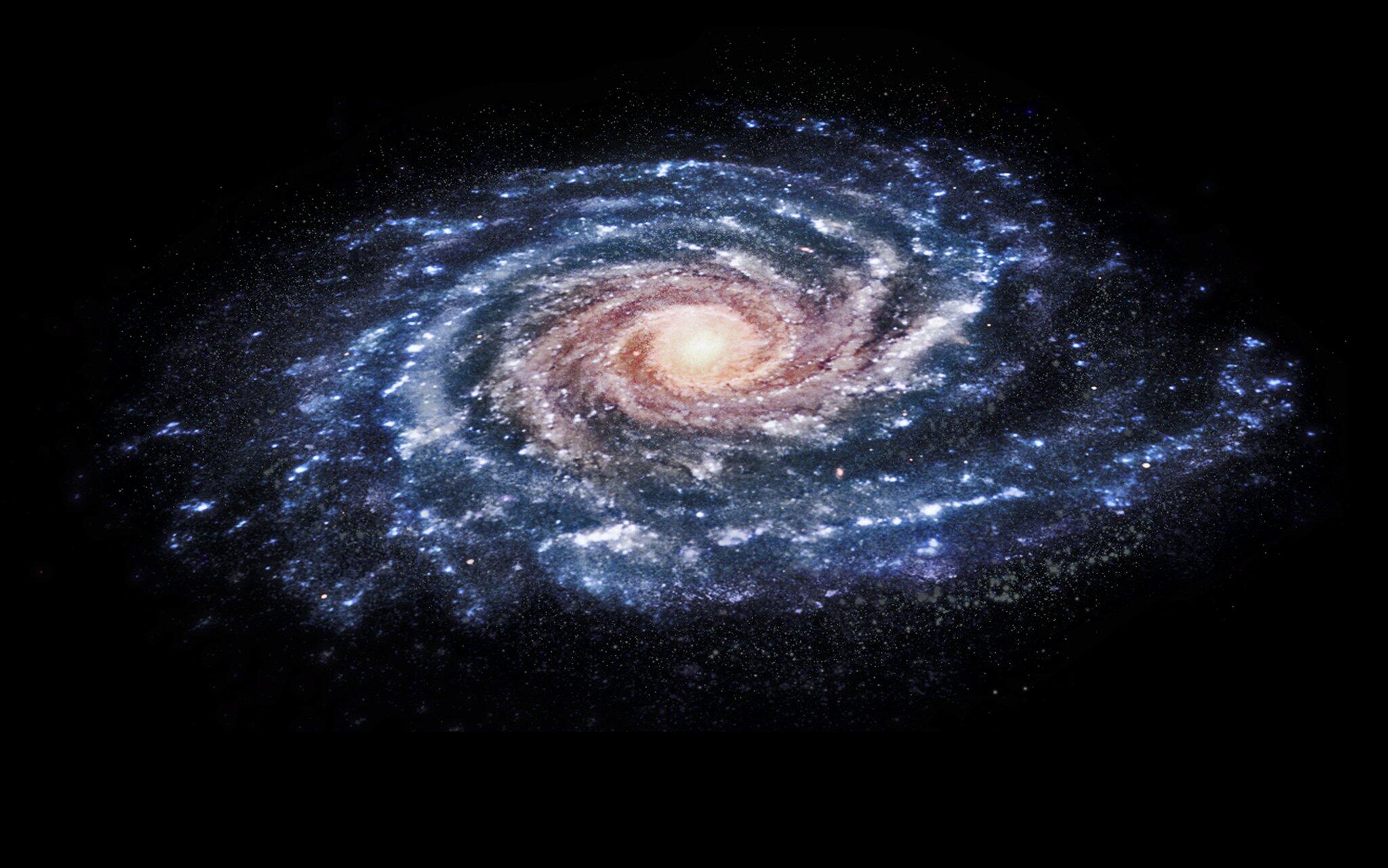 Galaxien Kuddelmuddel Milchstra e Hat Turbulentes Innenleben GMX AT