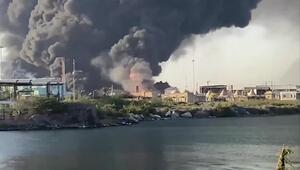 Explosionen und Brände in Port Sudan