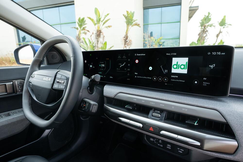 Cockpit im Kia EV4