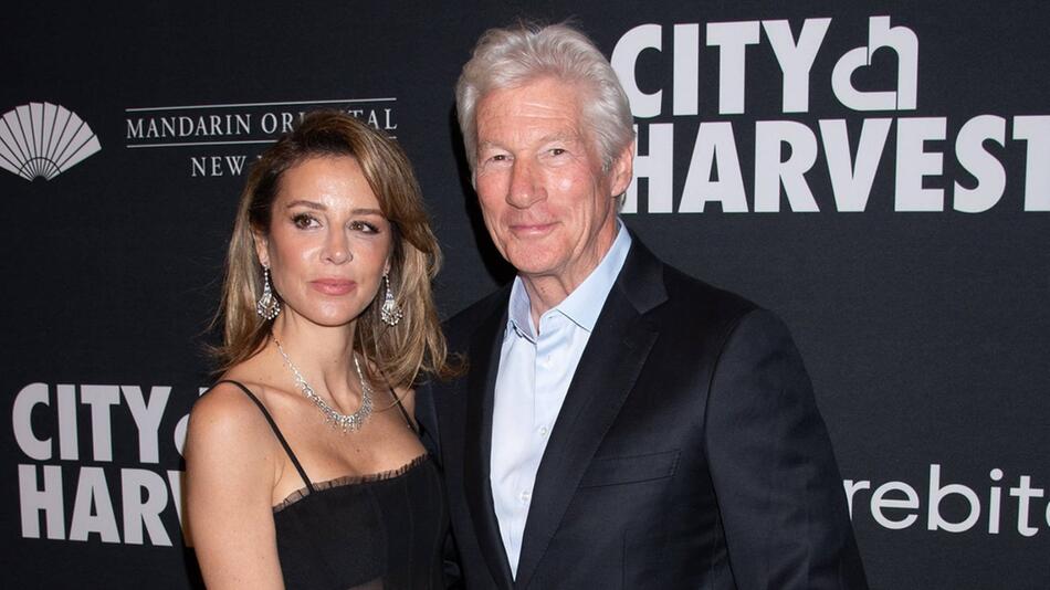 Alejandra und Richard Gere besuchten die City Harvest Gala.