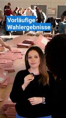 Die vorläufigen Wahlergebnisse