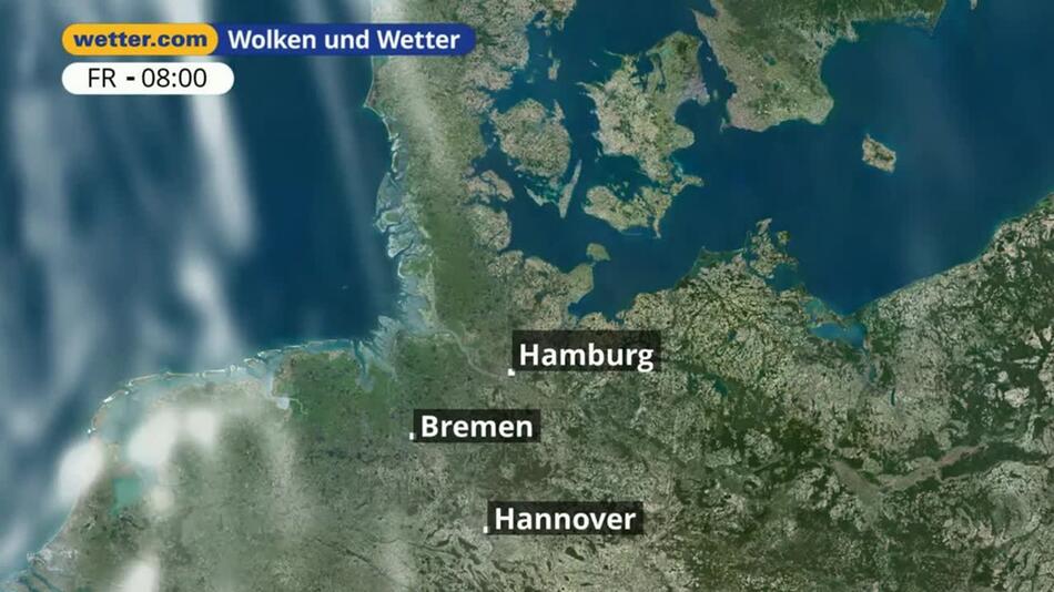 "Hamburg: Dein Wetter für Deine Region!"