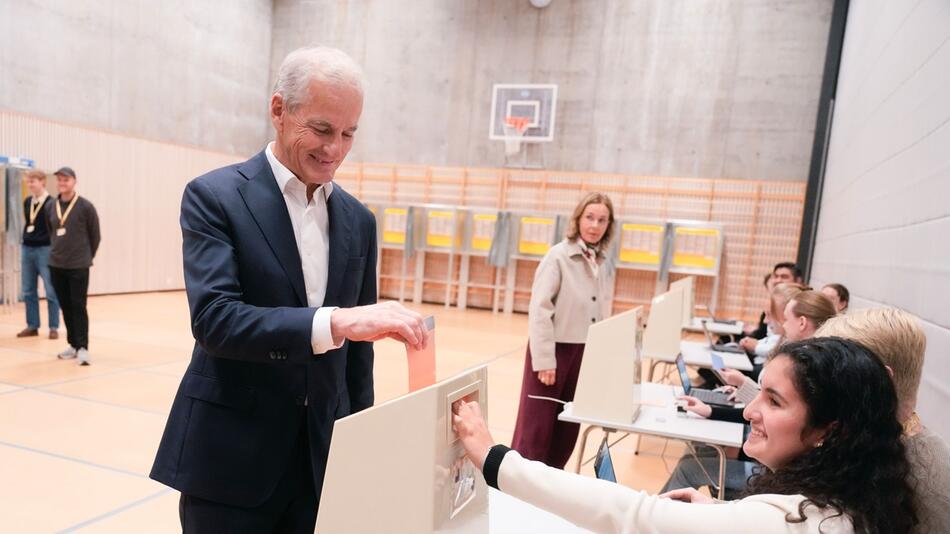 Parmlamentswahl in Norwegen