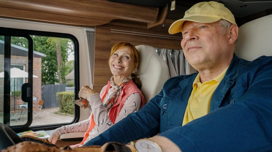 "Familie Bundschuh: Wir machen Camping": Gundula (Andrea Sawatzki) und Gerald (Axel Milberg) ...