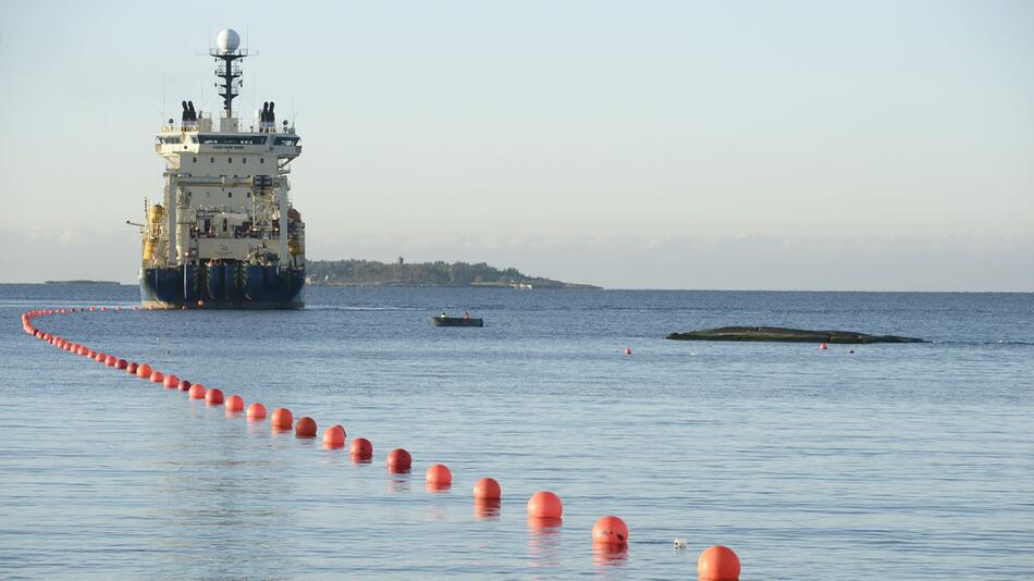 Datenkabel in der Ostsee