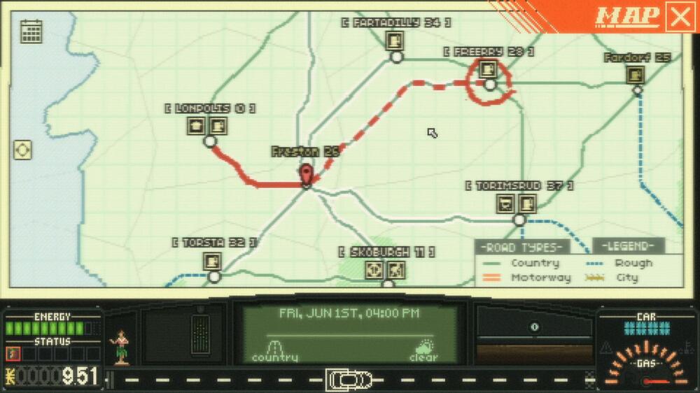 Screenshot "Keep Driving"