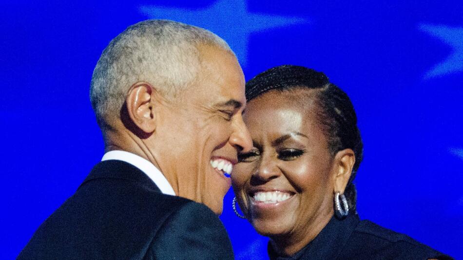 Michelle und Barack Obama sind seit 1992 verheiratet,