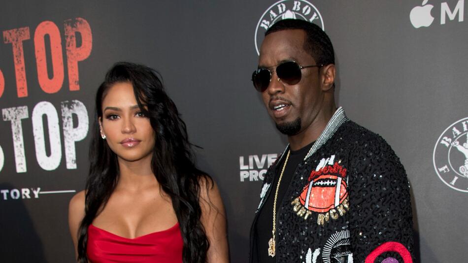 Casandra Ventura bei einem gemeinsamen Auftritt mit Sean Combs. Die beiden waren von 2007 bis ...