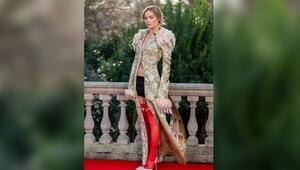 Margot Robbie in London.