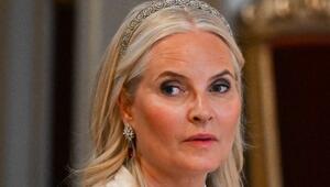 Mette-Marit während eines Galadinners im vergangenen Jahr.