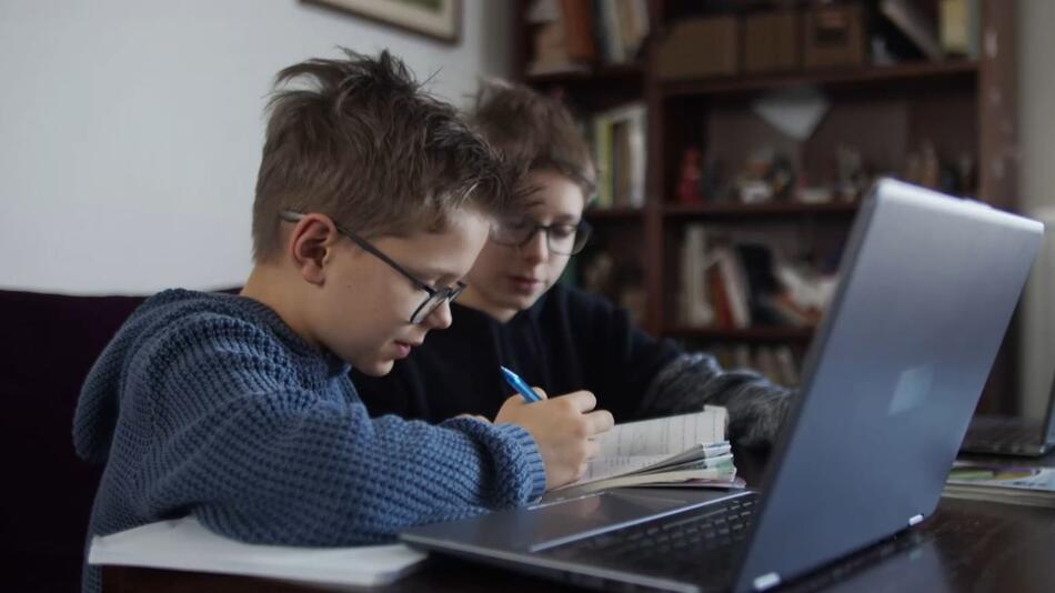 Schüler, Laptop