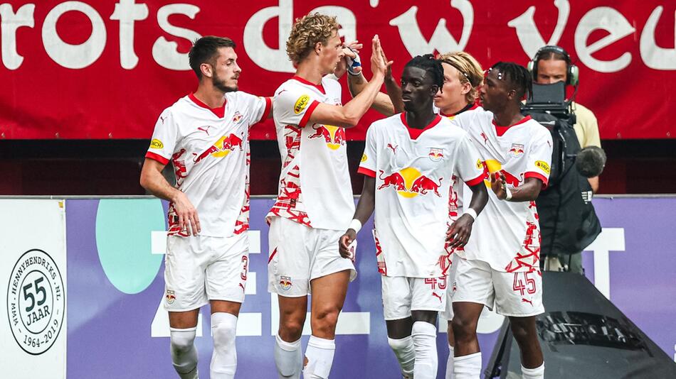 Salzburg jubelte in Enschede früh, knapp wurde es dennoch