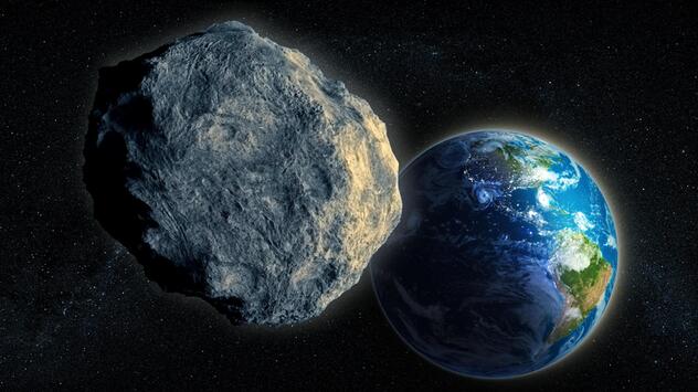 Asteroid bei Erde