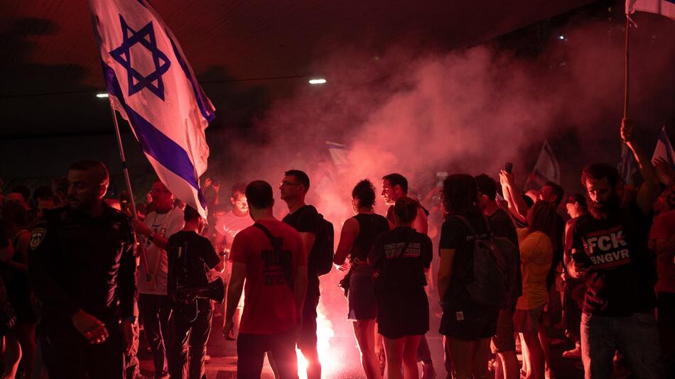 Nahostkonflikt - Protest in Tel Aviv