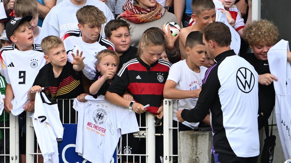 Nationalmannschaft - Öffentliches Training