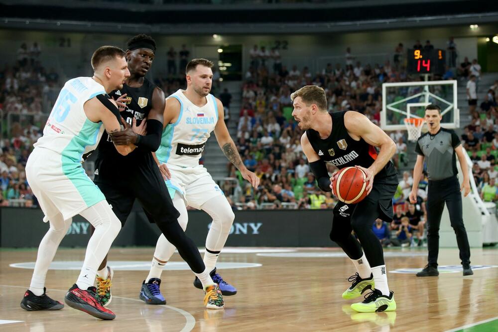 Basketball: Slowenien - Deutschland
