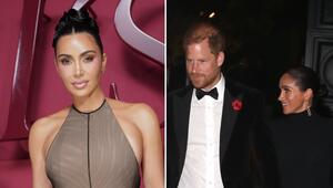Kim Kardashian hat erklärt, warum sie nach einer Party im November Fotos von Harry und Meghan ...