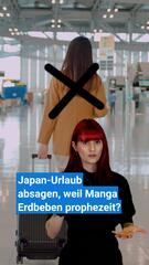 Bald ein schweres Erdbeben in Japan? Touristen verschieben aus Angst ihre Reisen
