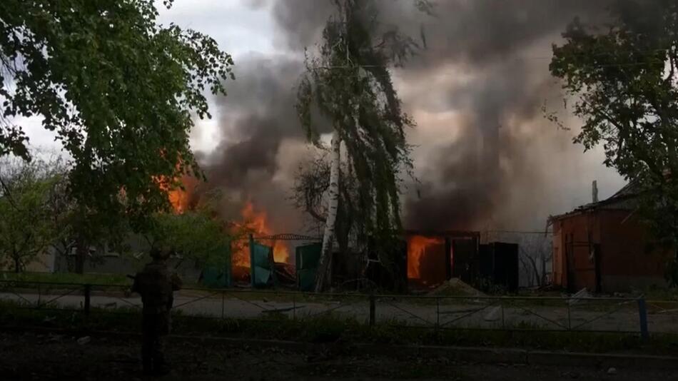 Feuer in Charkiw