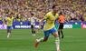 Gabriel Martinelli bejubelt Brasiliens Siegtreffer in der Nachspielzeit.