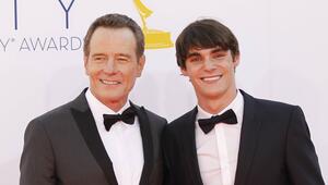 RJ Mitte und Bryan Cranston bei einem gemeinsamen Auftritt.